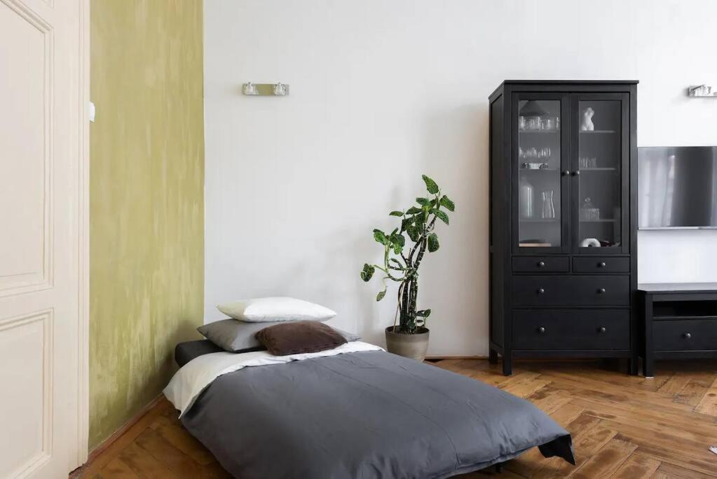 פראג Spacious Apartment With Balcony At Wenceslas Sq מראה חיצוני תמונה